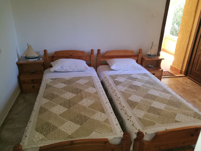Bedroom 3, Alekos Beach Houses-Amalia, Ionian Islands