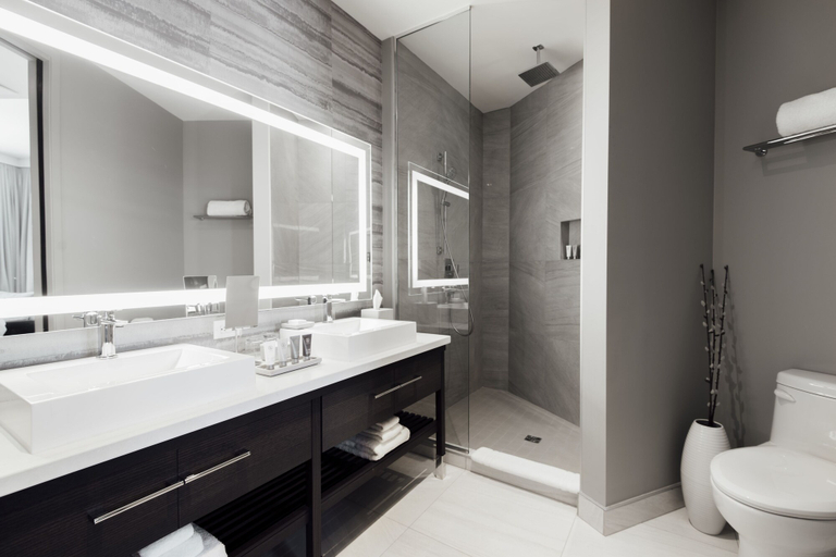 Bathroom 5, Entourage sur-le-Lac, La Jacques-Cartier