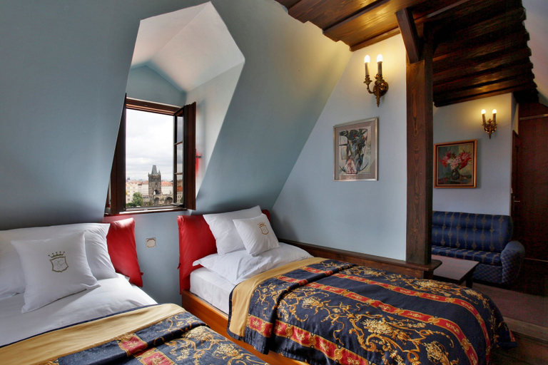 Bedroom 2, Hotel U Páva, Praha 1