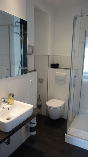 Bathroom 5, Hotel Restaurant Erbprinz Walldorf, Rhein-Neckar-Kreis