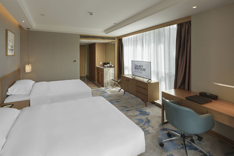 Bedroom 2, Galaxy Minyoun Langzhong Tianfu Hotel, Nanchong