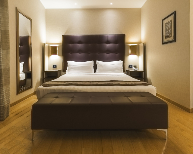 Bedroom 2, Rome Airport Hotel Fiumicino, Rome
