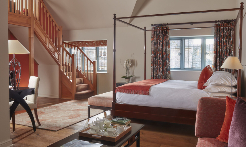 Bedroom 3, Whatley Manor, Wiltshire
