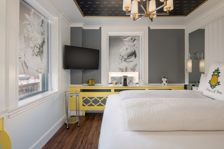 Bedroom 3, Staypineapple, A Delightful Hotel, South End, Boston