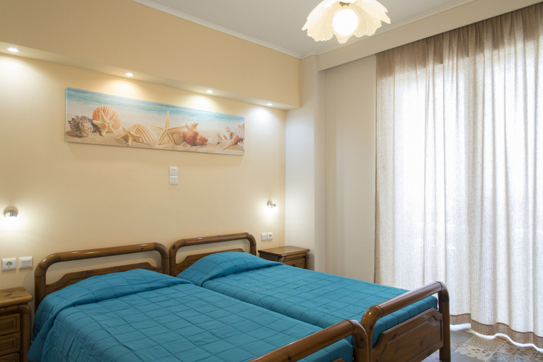 Bedroom 4, Byron Apartments, South Aegean