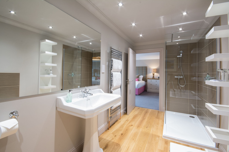 Bathroom 4, Knockendarroch Hotel, Perthshire and Kinross