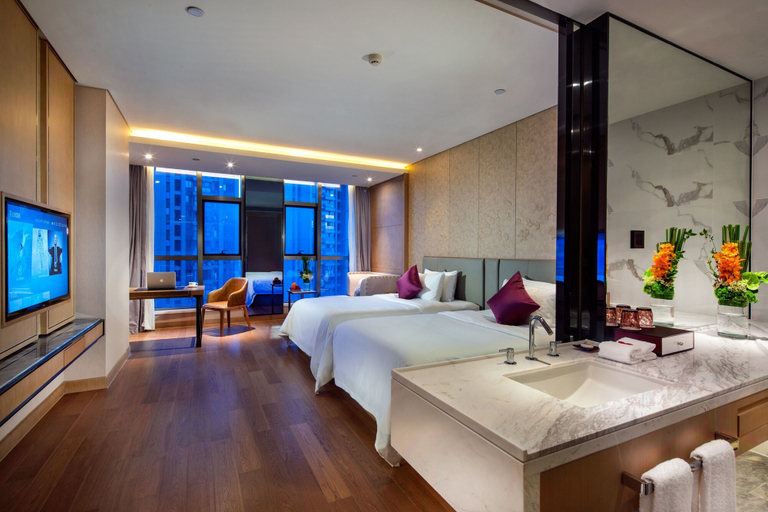 Bedroom 4, Fubang Lijia International Hotel, Jiaxing