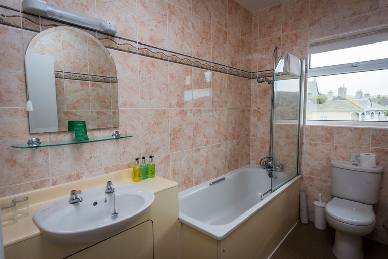 Bathroom 5, The Cottage Hotel, Devon