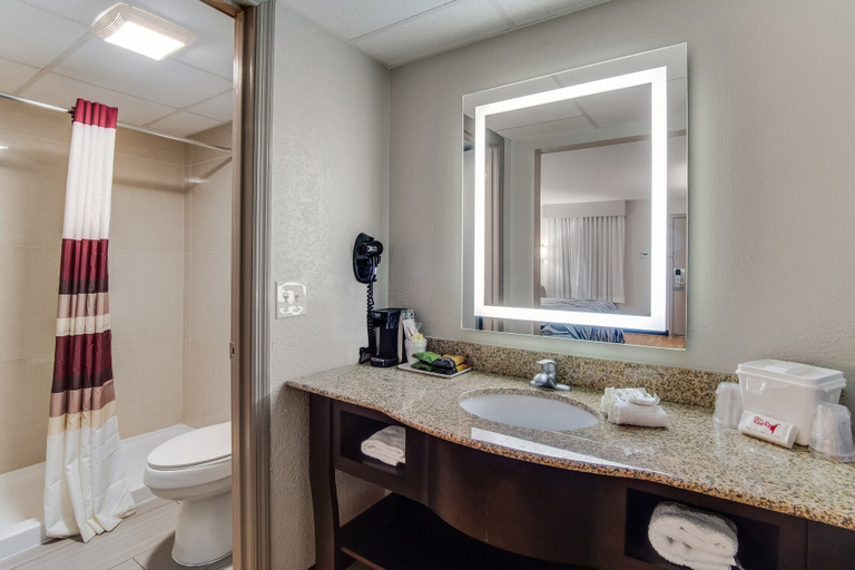 Bathroom 4, Red Roof Inn St George, SC, Dorchester