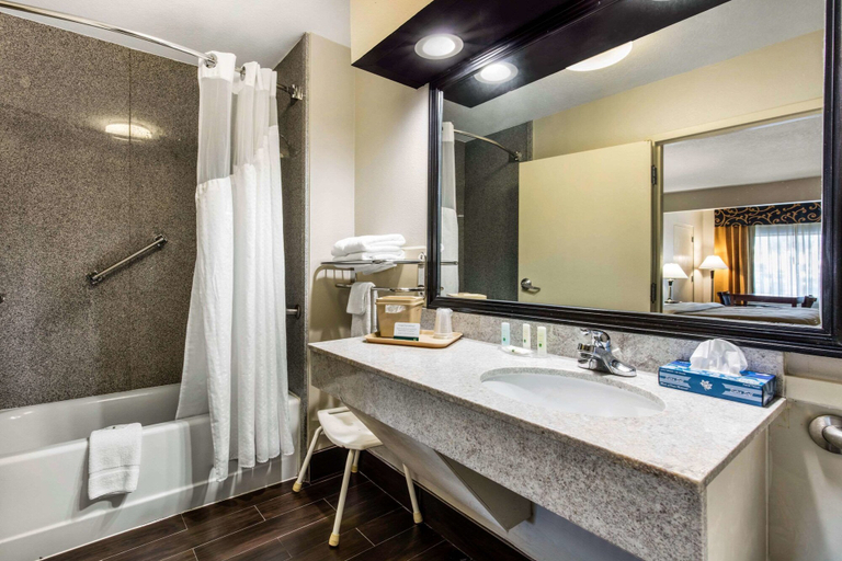 Bathroom 3, Quality Inn Memphis Airport, Shelby