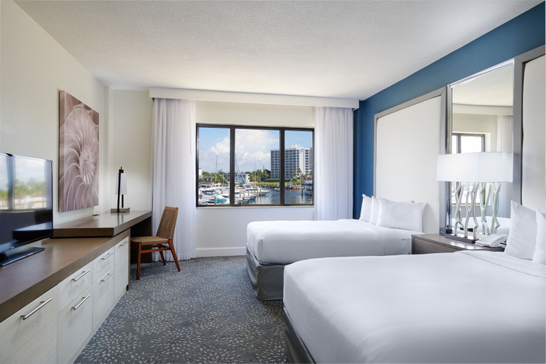 Bedroom 4, Bahia Mar Ft. Lauderdale Beach- a DoubleTree by Hilton Hotel, Broward