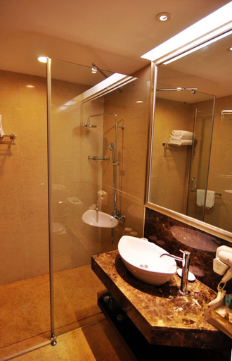 Bathroom 5, Goldenkey Floor Yuexiu Hotel, Guangzhou