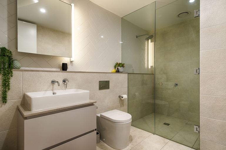 Bathroom 5, Orange Stay Townhouses, Melbourne
