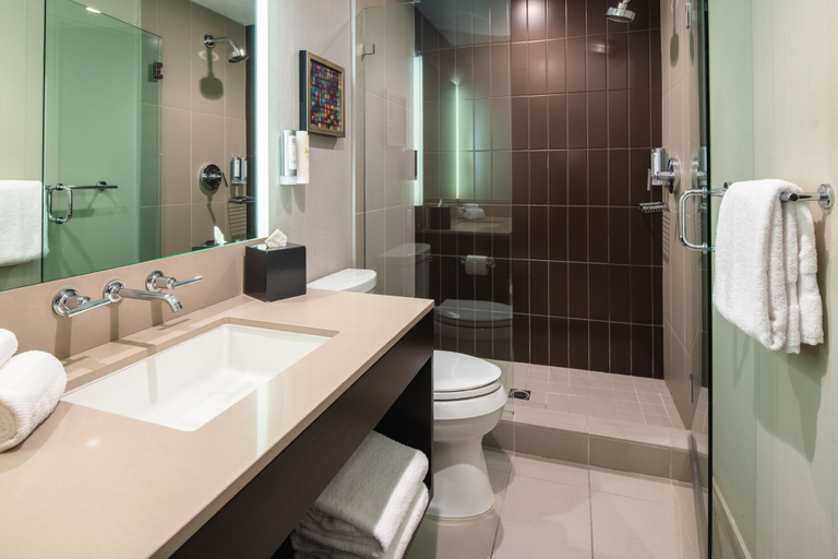 Bathroom 4, Hotel Lucent, San Mateo