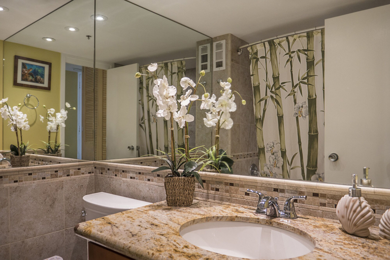Bathroom 4, Tropical Studios at Marine Surf Waikiki, Honolulu