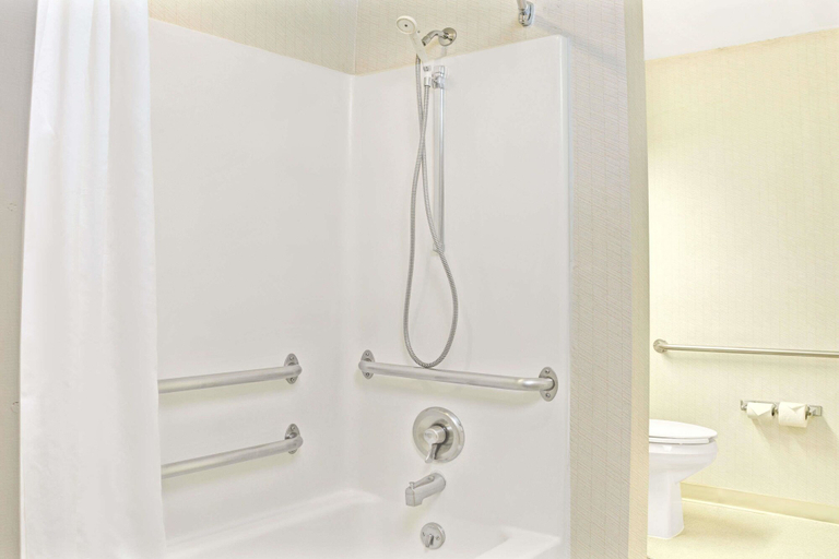 Bathroom 4, Microtel Inn by Wyndham Raleigh Durham Airport, Wake