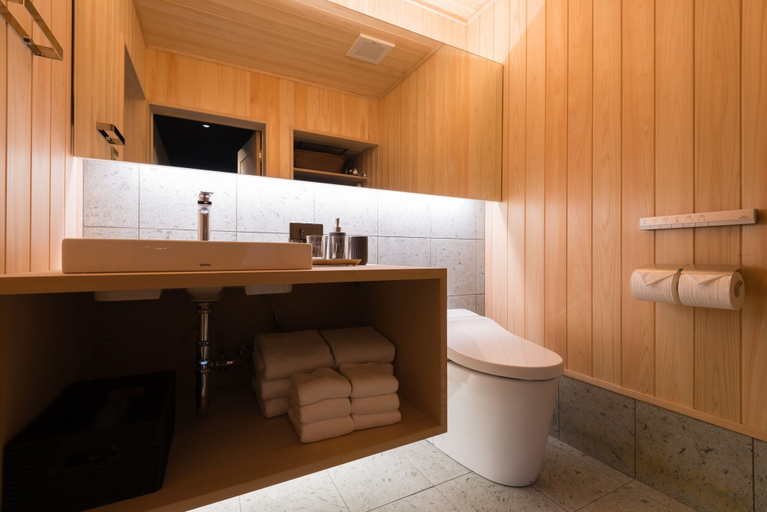 Bathroom 4, Kyo-machiya Stay Takasegawa Shichijo, Kyoto