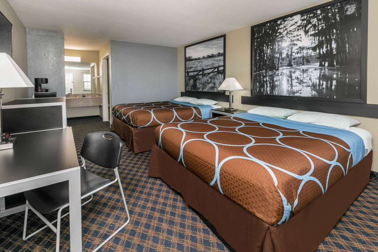 Bedroom 3, Super 8 by Wyndham Arlington Near AT&T Stadium, Arlington
