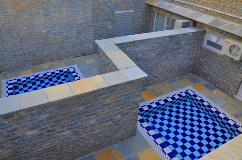 Bathroom, King's Abode Ranakpur, Pali