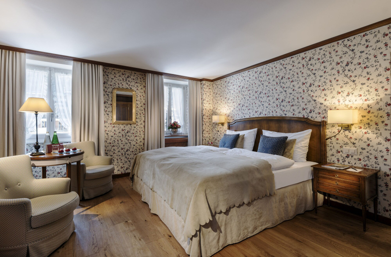 Bedroom 4, Hotel Monte Rosa, Visp