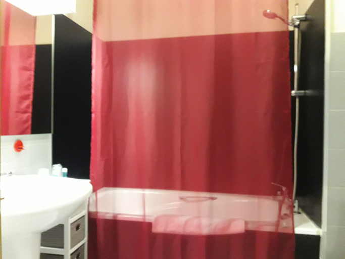 Bathroom 3, Hôtel Le Médicis, Isère