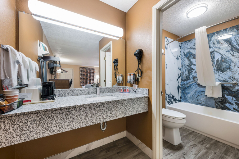 Bathroom 5, Econo Lodge Selmer, McNairy