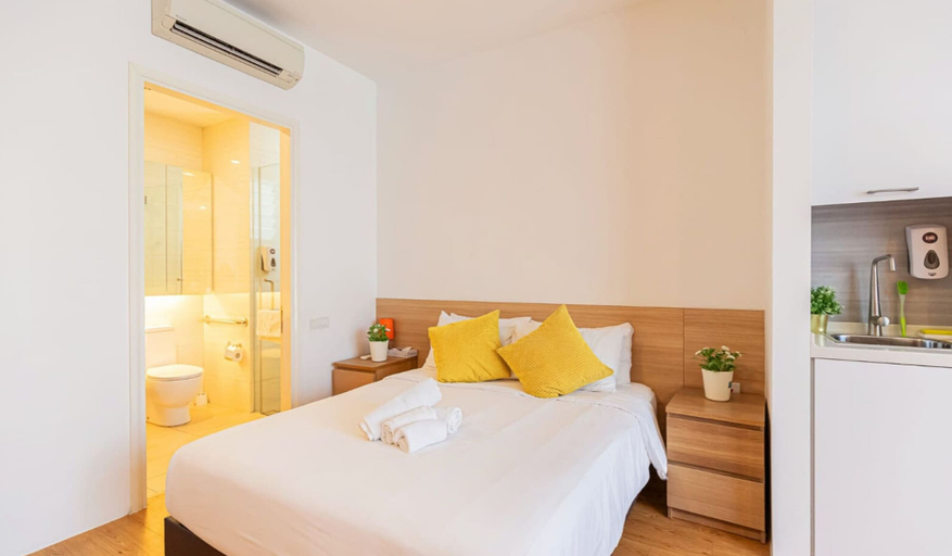 Bedroom 2, Thanksgiving Serviced Residence, Singapore