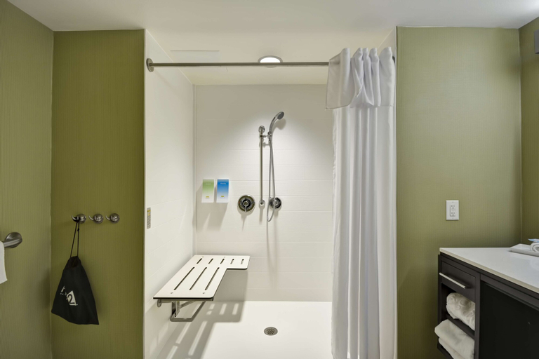 Bathroom 4, Home2 Suites by Hilton Oswego, Oswego