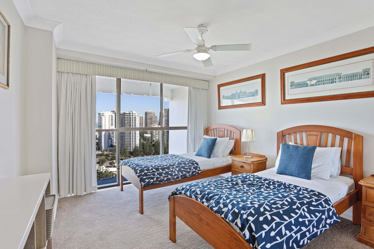 Bedroom 3, De Ville Apartments, Gold Coast