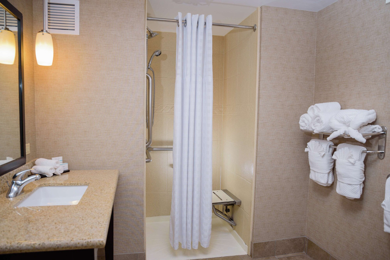Bathroom 5, Embassy Suites by Hilton Minneapolis North, Hennepin