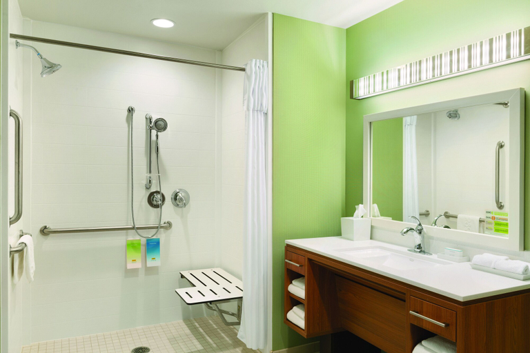 Bathroom 5, Home2 Suites by Hilton Houston Willowbrook, Houston