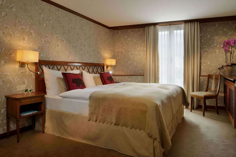 Bedroom 4, Hotel Monte Rosa, Visp