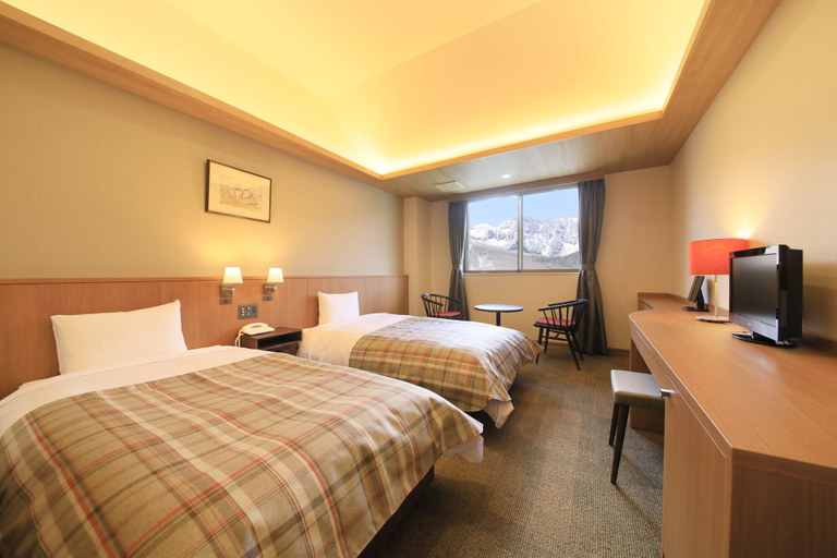 Bedroom 2, Taisyoike Hotel, Kamikochi, Matsumoto