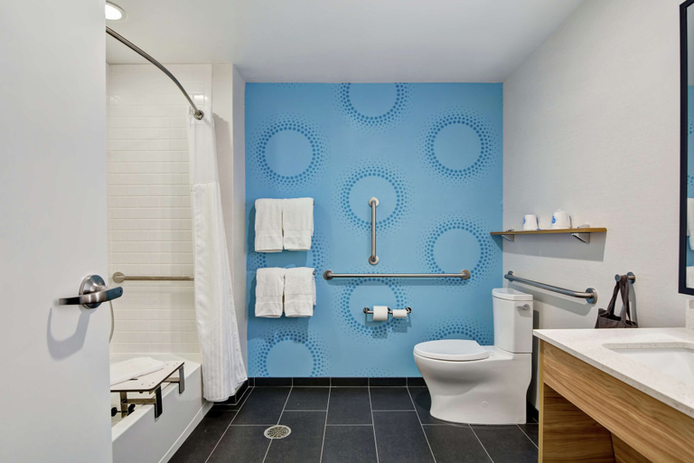 Bathroom 4, Tru by Hilton Middletown, Orange