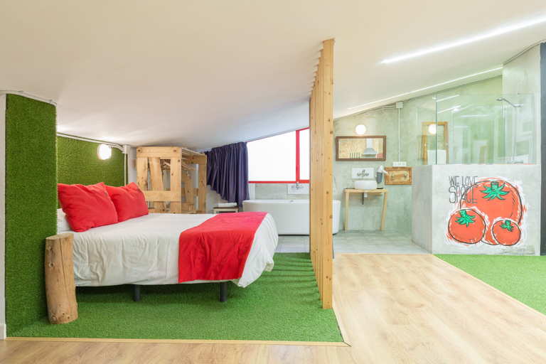 Bedroom 4, Tomate Rooms, Alicante
