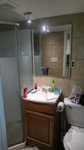 Bathroom 4, McMaster Accommodations, Hamilton