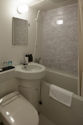 Bathroom 5, Center Hotel Narita 2 R51, Narita