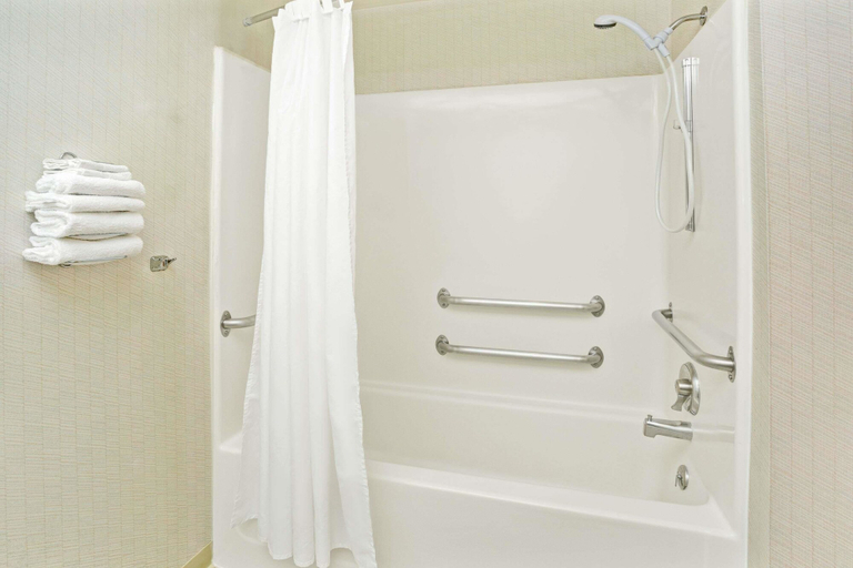 Bathroom 4, Microtel Inn by Wyndham Raleigh Durham Airport, Wake