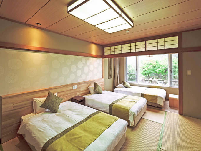 Bedroom 3, Spa Hotel Yuttarikan, Satsumasendai
