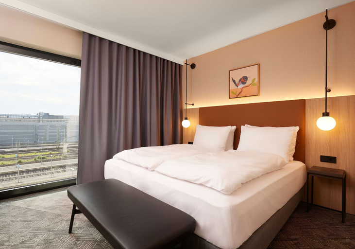 Bedroom 5, Adina Apartment Hotel Dusseldorf, Düsseldorf