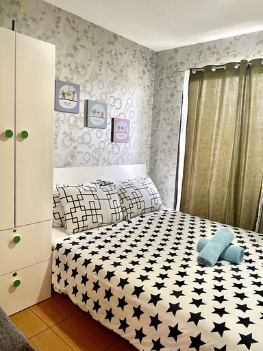 Bedroom 2, 1 Bedroom Deluxe Condo at Apartelle D' Oasis, Davao City