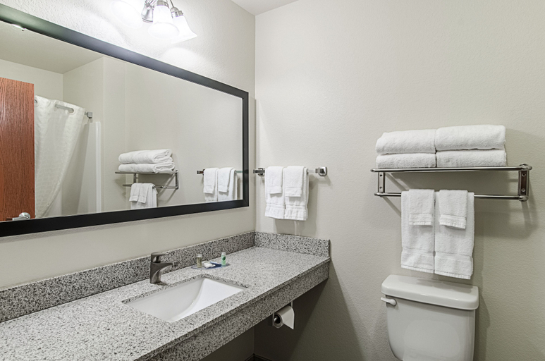 Bathroom 4, Cobblestone Inn & Suites - Guernsey, Platte