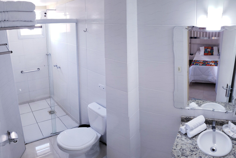 Bathroom 5, Capão da Canoa - Hotel Rediadri, Capão do Leão