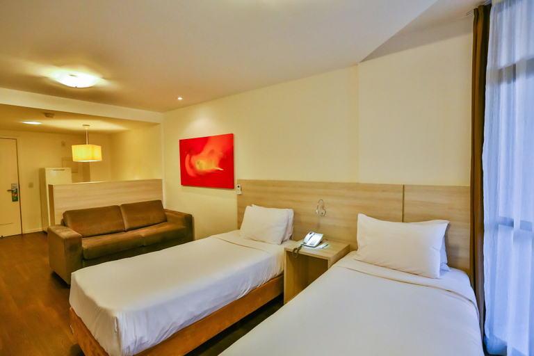Bedroom 3, Hotel Orizzonte Niterói by Atlantica, Niterói