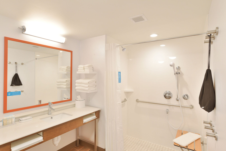 Bathroom 4, Hampton Inn & Suites Menomonie-UW Stout, Dunn