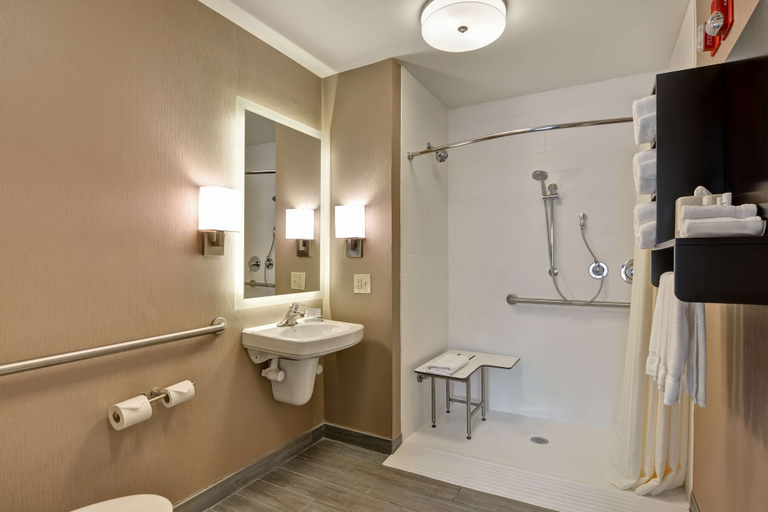 Bathroom 4, Homewood Suites by Hilton Aurora Naperville, Dupage