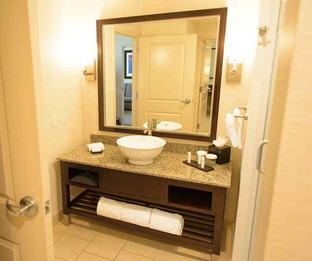 Bathroom 4, Embassy Suites Ontario Airport, San Bernardino