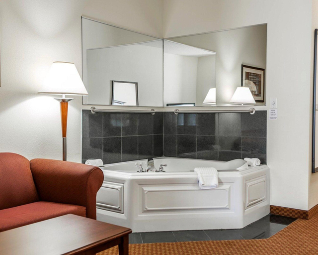 Bathroom 3, Comfort Suites near Indianapolis Airport, Indianapolis