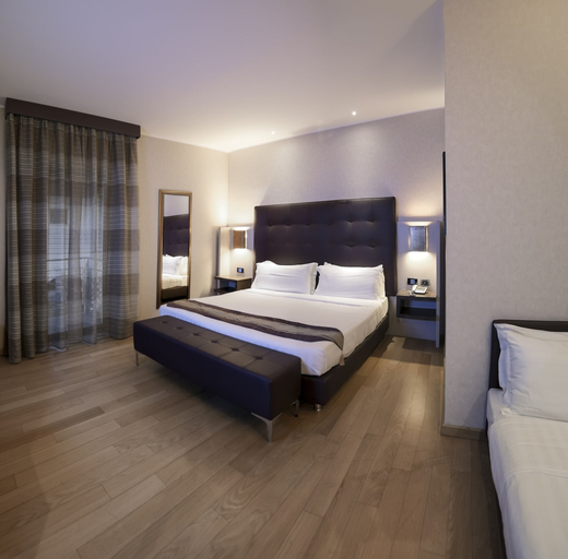 Bedroom 2, Rome Airport Hotel Fiumicino, Roma