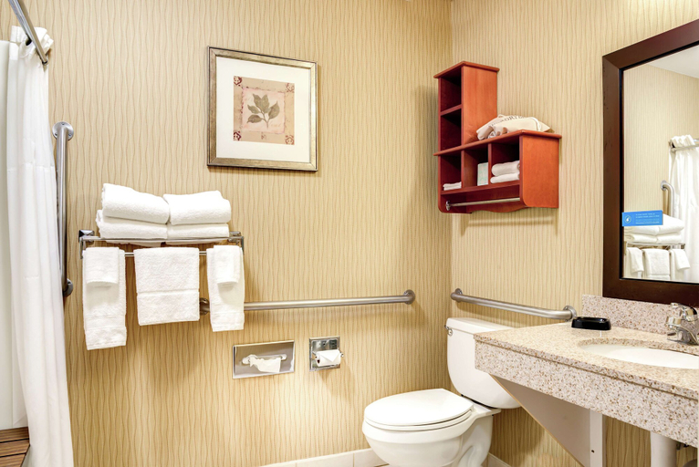 Bathroom 4, Hampton Inn St. Joseph, Buchanan